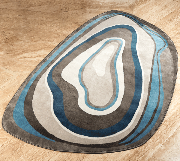 Concentric Layers Floor Rug (5X7.5 Feet)