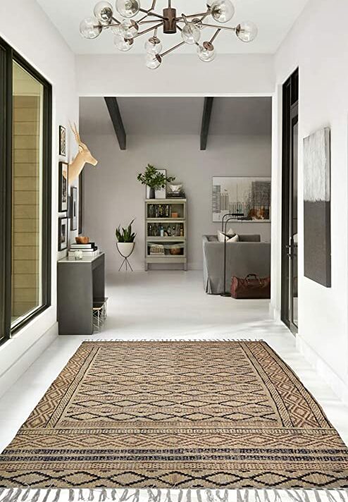 Handemade 4X6 Ft Jaipur 100% Cotton Block Printed Rug/Carpet