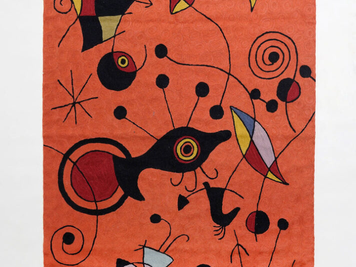 Joan Miro Aari Rust Rug