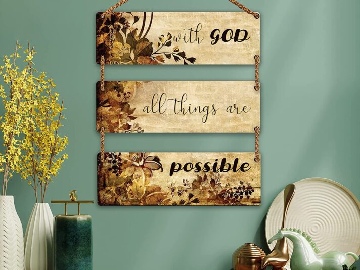 Sehaz Artworks Home Decor Items for Living Room | Wooden Wall Hangings for Home Decoration | Decorative Items for Home | Home Decoration Items stylish | Room Decor Wall Decor Items for Bedroom -3-0008